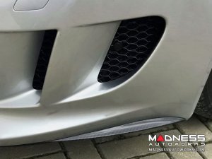 Jaguar F-TYPE Exterior Trim - Carbon Fiber - Front Bumper Flaps 